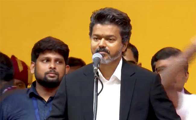 Vijay sworn in as TN CM; TVK chief's core team finds place in cabinet